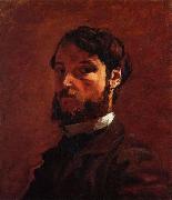 Frederic Bazille Portrait of a Man oil painting on canvas